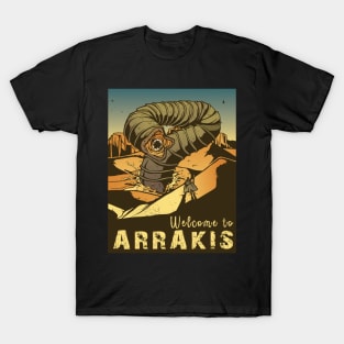 Dune Arrakis surf arrakis sci fi science fiction T-Shirt